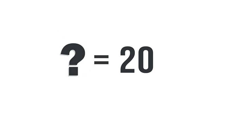 Číslo, které chybí v číselném kole, je 20.